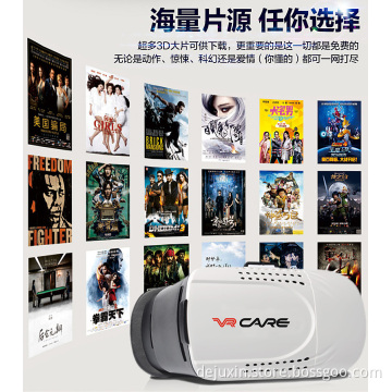 2016 VR BOX 2.0 Virtual Reality VR 3D Glasses for blue film